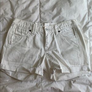 Low-rise Madewell shorts